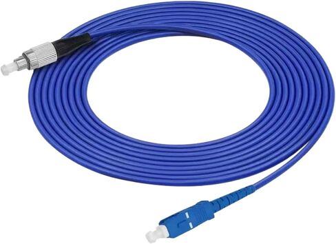 LC/SC/FC/ST Fiber Jumper Single Mode simplex/Duplex UPC OS2 3.0mm PVC(60M; SC-FC-Simplex) in Saudi Arabia