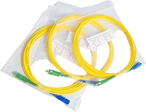 10pcs SC/-SC/UPC Optical Fiber Jumper simplex Single Mode 1m/2m/3.0m/5m/10m(5m 10pcs) in Saudi Arabia