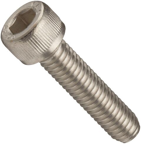 Stainless Steel Socket Cap Screw, Plain Finish, Internal Hex Drive, 20mm Length, Fully Threaded, M3-0.5 Metric Coarse Threads (Pack of 100) in Kuwait
