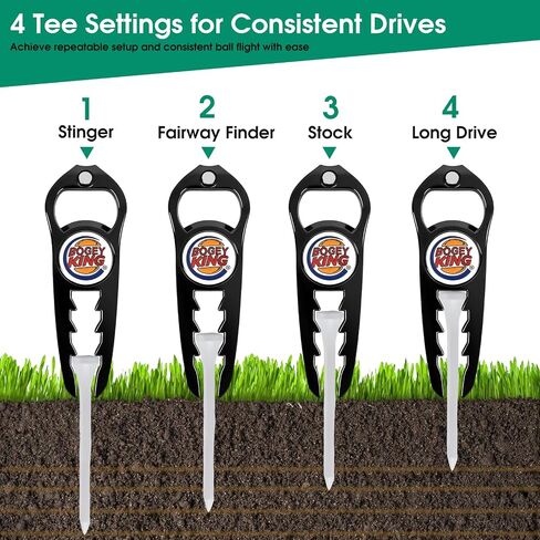 ZZHAO Golf Divot Tool with Magnetic Ball Marker and Tee Height Adjuster, Funny Golf Accessories, Golf Gifts for Men, Gift Wrapping. in Kuwait