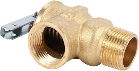 3/4 Inch Lead-Free Water Heater Safety Valve 150 Psi Brass Pressure Relief in Kuwait