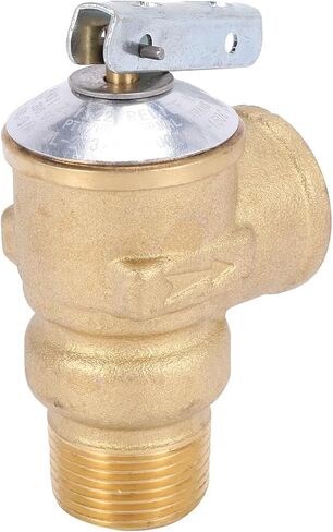 3/4 Inch Lead-Free Water Heater Safety Valve 150 Psi Brass Pressure Relief in Kuwait