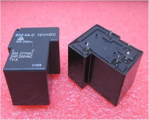التتابع 832-1A-C-12VDC 832-1A-C 12VDC 8321AC DC12V 30A T90 DIP5 5 قطعة/الوحدة in Kuwait