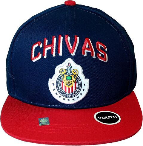 قبعة RHINOXGROUP للأطفال الصغار مقاس Chivas De Guadalajara لكرة القدم الأصلية المرخصة رسميًا لسائقي الشاحنات -006 in Kuwait