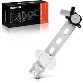 A-Premium Electric Power Window Regulator with Motor Compatible with Honda Civic 2006-2011 Coupe, Front Right Passenger Side