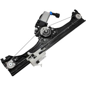 LOSTAR Front Left Driver Side Window Regulator Assembly with Motor Fits 2012-2017 Fi-at 500
