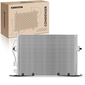 A-Premium Air Conditioning A/C Condenser Compatible with Ford Contour 1997-2000, Mercury Cougar 1999-2002 Mystique 1998-2000