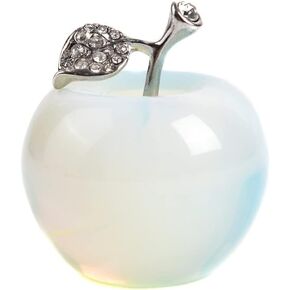 Healing Crystal Apple Paperweight Craft Decoration