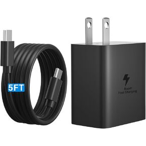 45W Super Fast Charger USB Type C Wall Charger Block for Samsung Galaxy S23 Ultra/S23/S23+/S22 Ultra/S22+/S22/Note 10/Note 20/S20/S21/S10, Galaxy Tab S7/S8 Ultra, Galaxy A, PPS Charger