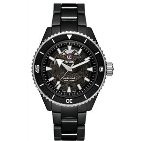 Rado Watch Captain Cook Black High Tech Ceramic, Automatic Movement, 43 mm. R32127152