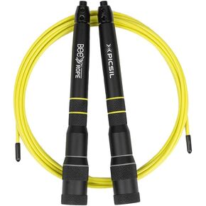 PICSIL Bee Skipping Rope with High Speed, Lightweight Rogue Made of Aluminium, Only 210g, Self-Adjusting Rope System, Cross-Training, Boxing, Fitness, Adaptable for Men and Women