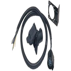 POLLAK - 11-898P 4' 7-Way Socket Kit , Black