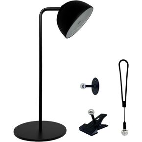 C4LIF LED Table Lamps, Rechargeable LED Desk lamp with Magnetic, Cordless Desk Lights with USB Charging Port, Dimmable Eye-Caring Reading Lamp Removable Wall Lamp for Home Office Study，White