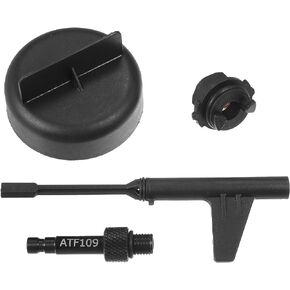 X AUTOHAUX 4pcs Transmission Oil Filling Tool Adapter Set for Mercedes Benz 2015 & UP 725 Gearbox 9-Speed Oil Change Transmission Oil Filler Tool for 9G-Tronic NO. W725589029000 Auto Trans