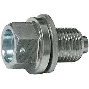 Outlaw Racing OR2622 Magnetic Engine Oil Drain Plug Nut Screw Repair Bolt 12 X 1.25 X 14mm Suzuki Rm125/250 Rm80