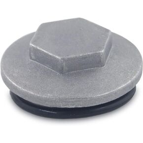 Autoacc Valve Tappet Adjustment Cover Cap for Trx400ex Trx400x XR250R XR400R, Oil Drain Plug for Silver Wing Big Red MUV700 Pioneer 700 (Pack of 1)