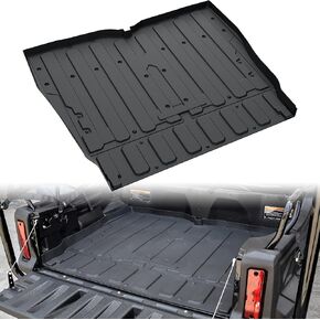 SAUTVS UTV Rubber Bed Mat Liners for Honda Pioneer 1000-5 16-24, TPE Rear Cargo Bed Mat All Weather Protector Slush Liner for Honda Pioneer 1000 5 Seater 2016-2024 Accessories, Replace# 0SP42-HL4-501