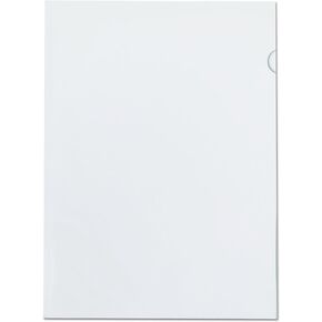 Pendaflex Color Jacs Transparent File Jackets, Letter Size, Poly, Clear, 50 per Box (61504EE)