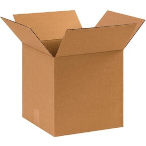 BOX USA 19 x 19 x 19 Corrugated Cardboard Boxes, Medium 19"L x 19"W x 19"H, Pack of 10 | Shipping, Packaging, Moving, Storage Box for Home or Business, Strong Wholesale Bulk Boxes