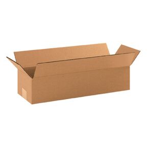Aviditi 18 x 6 x 4 Corrugated Cardboard Boxes, Long 18"L x 6"W x 4"H, Pack of 25 | Shipping, Packaging, Moving, Storage Box for Home or Business, Strong Wholesale Bulk Boxes