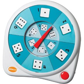 AbleNet All-Turn-It Spinner - Includes a Dice Overlay Set, Activities Including Board Games - Switch Adapted Toys for Special Needs - Play with Games