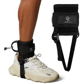 Special Essentials Ankle Strap for Cable Machine & Resistance Bands Premium Neoprene Gym & Workout Kickback Ankle Cuffs with Adjustable Foot Strap for Enhanced Leg & Glute Exercises
