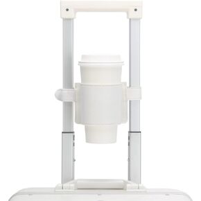 حامل أكواب الأمتعة (قطعتين)، يد حرة للشرب، يناسب مقابض الحقيبة، مناسب لظهر مقعد السيارة، حجم قابل للتعديل يناسب مجموعة متنوعة من السيناريوهات in Kuwait