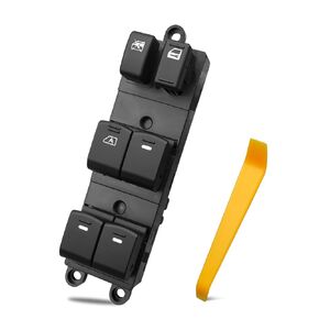 25401-ZJ60A Electric Master Power Window Switch Fit for Nissan Sentra 2008-2012 Replace 25401-ZN40C 25401-ZN40A 25401-JA00A 25401-ZE80A, Front Left Driver Side Window Control Switch