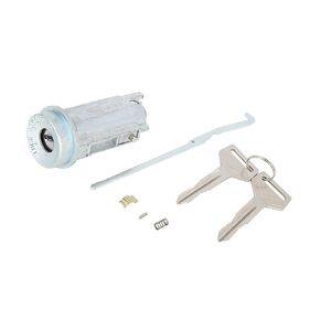 ACROPIX Ignition Switch Lock Cylinder Fit for Toyota Camry with 2 Keys - Pack of 1 Silver Tone