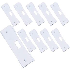 Cutelec Vertical Blind Repair Vane Savers 20pcs Blind Repair Clip Vertical Blind Repair Tabs, Window Blinds Replacement