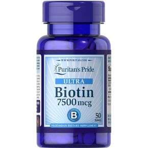 Puritan's Pride Biotin 7500 mcg