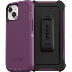حافظة OtterBox Defender Series بدون شاشة لهاتف iPhone 13 (فقط) - يتضمن مشبك الحافظة - عبوة غير قابلة للبيع بالتجزئة - أسود in Kuwait