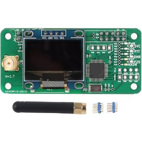 UHF VHF UV MMDVM Hotspot Module Kit SMA Interface LED Display Hotspot Board with Antenna