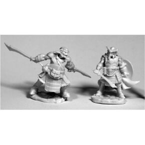 REAPER Miniatures Hobgoblin Veterans #77477 Bones Unpainted Plastic Mini Figure