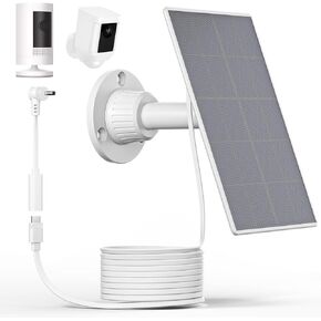 Solar Panel for Ring Camera, Camera Solar Panel Charger for Ring Stick Up Cam Battery, Spotlight Cam Battery 13ft Charger Cable in Kuwait