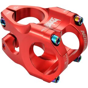 SOFRON 31.8 * 28.6mm Bike Stem, 35mm Short MTB Stem, Handlebar Riser for Mountain Bike, Ultra-Light CNC Aluminum Alloy