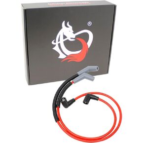DRAGON FIRE PERFORMANCE Street Series Low Ohm Spark Plug Wires Compatible Replacement With 2007-2020 Can-Am Outlander Traxter Renegade Replaces 420665333 420665330 420265248 Oem Fit PWJ328