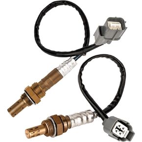 Yeoflagtrade 2 pcs Upstream & Downstream O2 Oxygen Sensor Air Fuel Ratio Compatible with 2002 2003 2004 Honda CR-V Base EX LX L4 2.4L Replaces 234-9005 234-4125 15575 13706