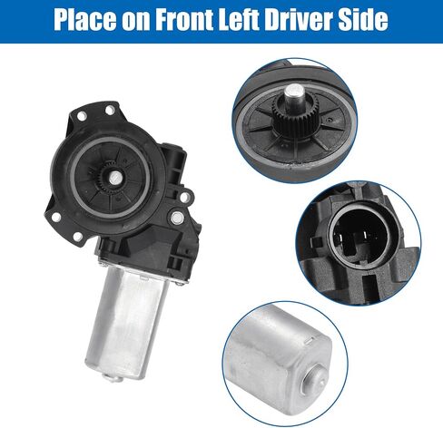 ACROPIX Front Left Door Window Regulator Motor without Auto Up Fit for Kia Optima 2011-2015 No.824502T000 - Pack of 1 in Saudi Arabia