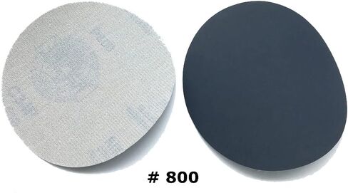 Mix Grit Set Water Wet Dry Grinding Abrasive Paper 7inch 180mm Grit 800-3000 Sanding Discs Hook Loop Sandpaper Round Sandpaper Disk Sand Sheet 20pcs/Lot in Saudi Arabia