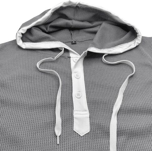 Rexcyril Men's Workout Hooded Tank Top Gym Bodybuilding Cutoff Mucle T Shirt Sleeveless Training Hoodies in Saudi Arabia