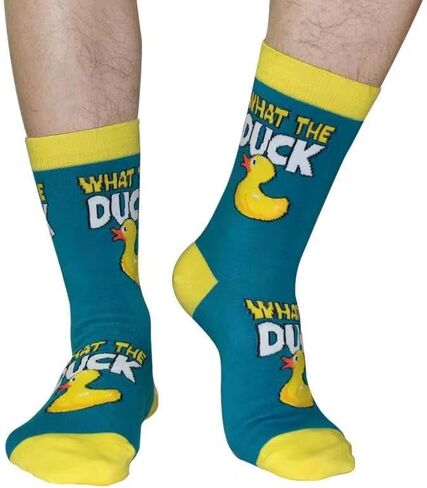 GOLIN Funny Animal Socks Pun Gifts for Women Men Teens, Novelty Crew Socks Humor Gift Idea for Animal Lover in Saudi Arabia