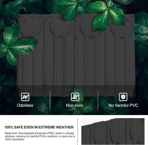 KIWI MASTER Bed Liner Mat Compatible for 2016-2024 Can-Am Defender Accessories All Weather Rear Cargo Trunk Liner TPE Slush Mats Black in Saudi Arabia
