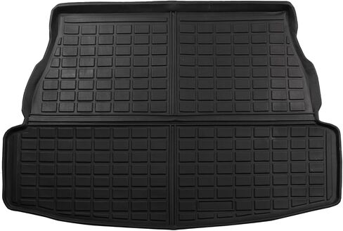 Marretoo All Weather Cargo Mat Backrest Mat Fit for Toyota RAV4 2019-2023 2024 2025 Cargo Liner Trunk Mat TPE Back Seat Cover Protector Replacement for Toyota RAV4 2019-2023 2024 Accessories in Saudi Arabia