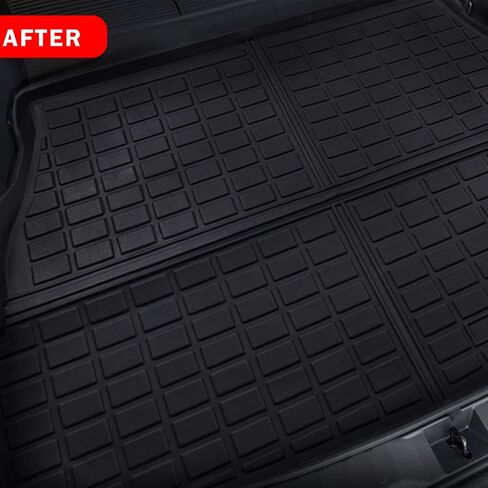 Marretoo جميع الأحوال الجوية بطانة حصيرة البضائع تناسب 2019-2023 2024 Toyota RAV4 Trunk Mat Heavy Duty TPE Back Protector for2019-2023 2024 Toyota RAV4 Accessories Trunk Liner for Car Truck SUV in Saudi Arabia