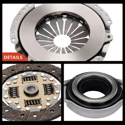 A-Premium Transmission Clutch Kit Set Compatible with Nissan Sentra 1991-1994 1998-2006, NX 1991-1993, 200SX 1995-1998 & Infiniti G20 1991-1996 1999-2002, 1.8L 2.0L, Replace# L06057 in Saudi Arabia