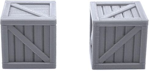 Crates and Barrels, 3D Printed Tabletop RPG Scenery and Wargame Terrain for 32mm Miniatures in Saudi Arabia