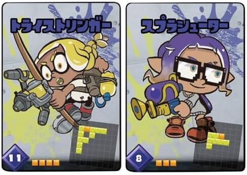 Spla Toon 3 Tableturf Battle Fresh Pack Trading Card Pack of 5 in Saudi Arabia