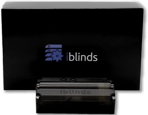 مجموعة أتمتة الستائر الذكية من iblinds v3 Z-Wave Motor - فتاحة ستائر أوتوماتيكية متوافقة مع Alexa & Google Home لنظام التشغيل Windows - إمالة الستائر الآلية الكهربائية الأوتوماتيكية لستائر رفع سلكية أفقية مقاس 2 بوصة in Saudi Arabia