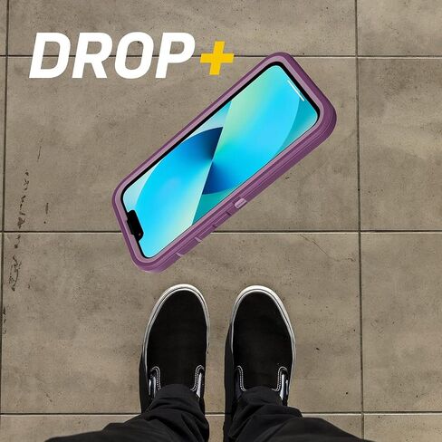 حافظة OtterBox Defender Series بدون شاشة لهاتف iPhone 13 (فقط) - يتضمن مشبك الحافظة - عبوة غير قابلة للبيع بالتجزئة - أسود in Kuwait